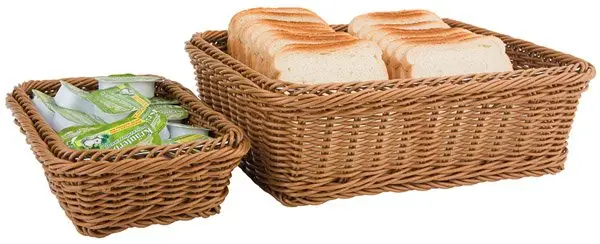 APS Brood mand bruin voor buffet | 6 formaten Veilige Betaling