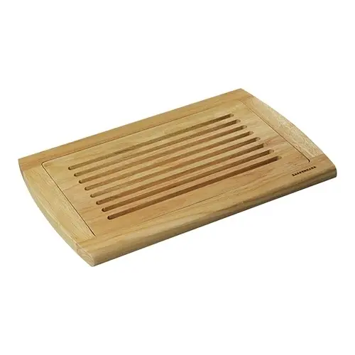 HorecaTraders Broodsnijplank | Hout | Met kruimelvanger | 42 x 28 cm Snelle Levering