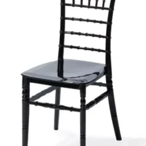 HorecaTraders Stoel Tiffany | Zwart | 41x43x92cm Finale Uitverkoop