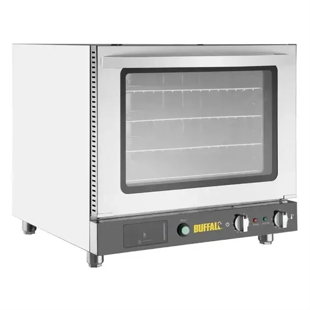 Beste Prijs HorecaTraders Buffalo Convectieoven | 4 bakplaten | 460x330 mm | Elektrisch