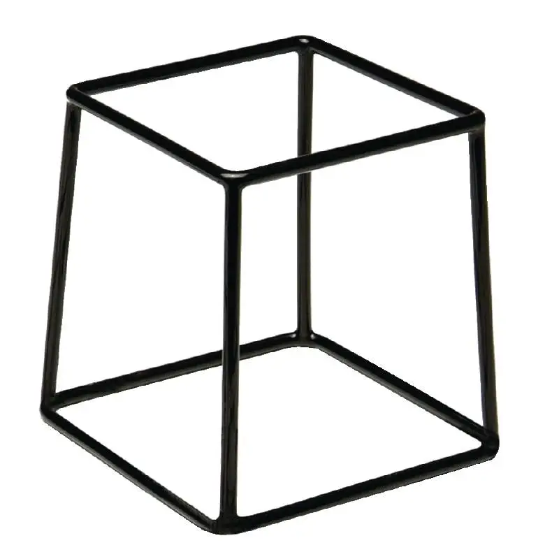 Seizoensaanbieding HorecaTraders Buffet Standaard Zwart | 18x18x18cm