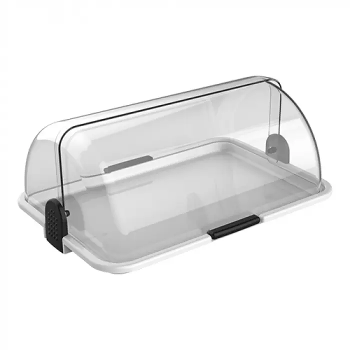 Uitverkoop HorecaTraders Buffetvitrine | Kunststof | Transparant | 3 Formaten