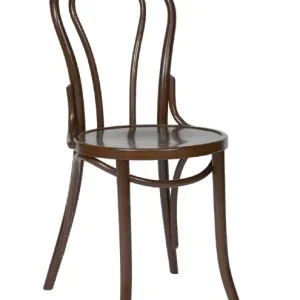 HorecaTraders Buighouten stoel | Bruin | 89(h)x43.2x51cm Koopje