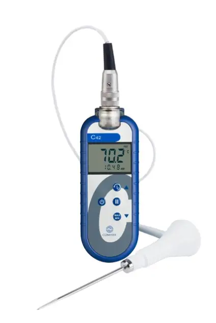 Laatste Kans C42C thermometerset | Kunststof | 18(h) x 5,5(b) x 5(d)cm