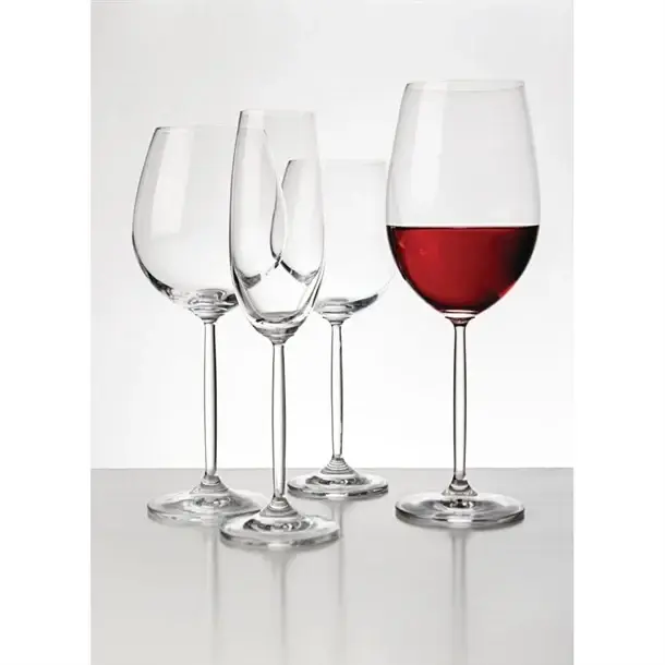 HorecaTraders Olympia Campana Champagneglazen 26 cl – Set van 6 Elegant Kristal Favoriet