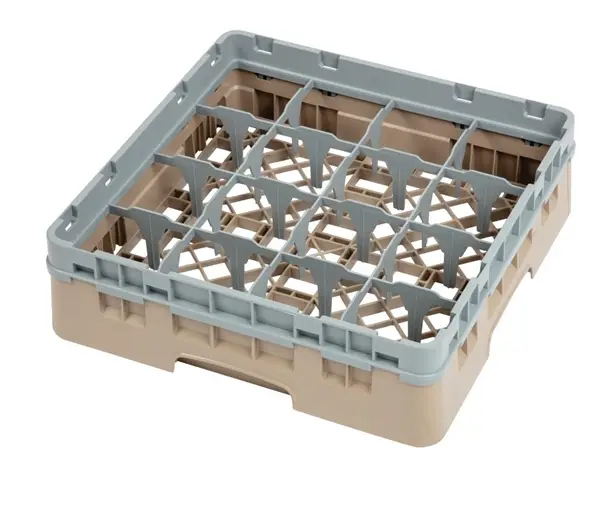 Cambro Camrack Vaatwaskorf | 16 compartimenten (6 formaten) Koopje