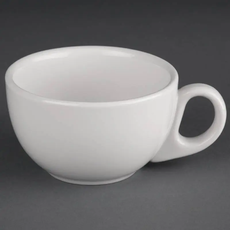 Gereduceerde Prijs Athena Cappuccino Kopjes wit | 24cl (stuks 24)