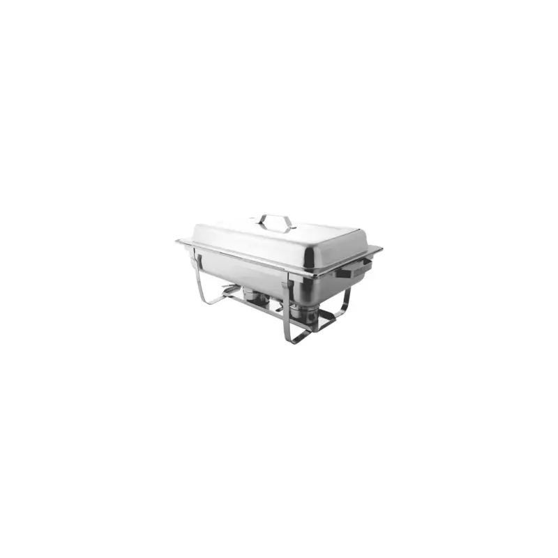 HorecaTraders Chafing Dish | GN1/1 | 4,1KG | RVS | 35,3x61x29cm Gecertificeerd