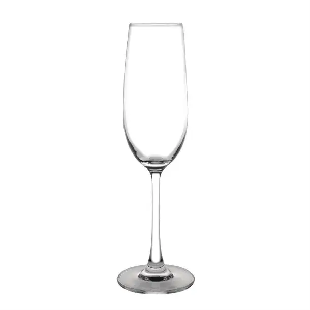 Rechtstreeks Van De Fabrikant HorecaTraders Olympia Modale Champagneglazen 215 ml – Set van 6 Elegant Kristal