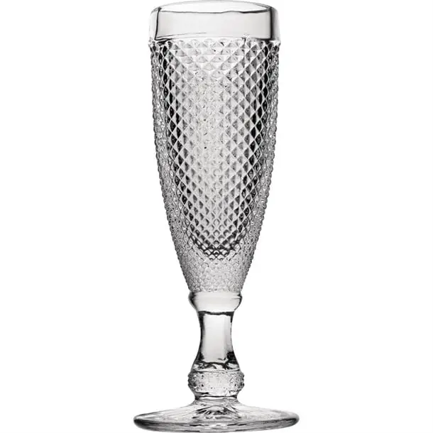 Fabrieksprijs HorecaTraders Utopia Dante Champagneglazen 150 ml – Set van 6 Elegante Kristalglazen voor Horeca en Thuis