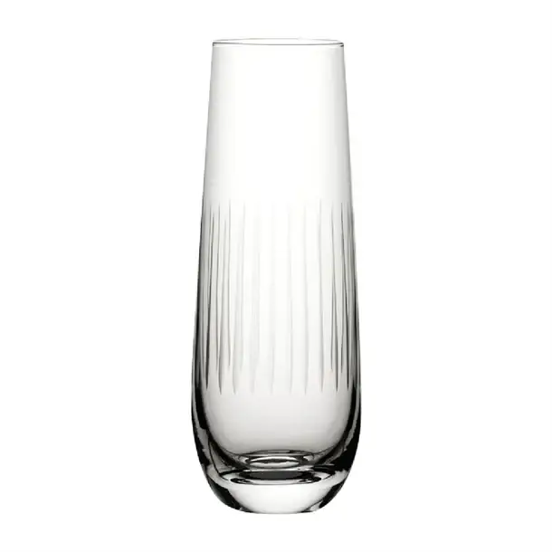 HorecaTraders Champagneglazen Utopia Raffles 300 ml – Set van 6 Luxe Kristalglazen voor Horeca en Thuis Gratis Retour