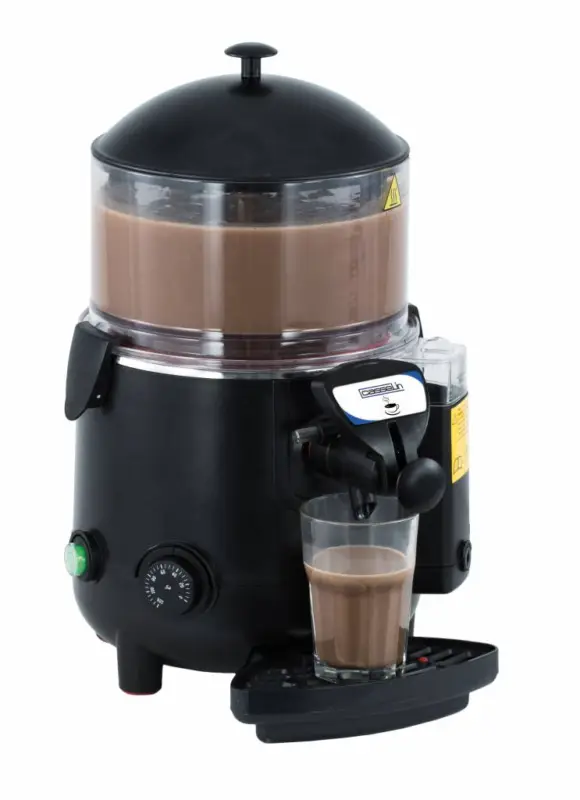 Casselin Chocolade dispenser | 5L zwart Express Levering