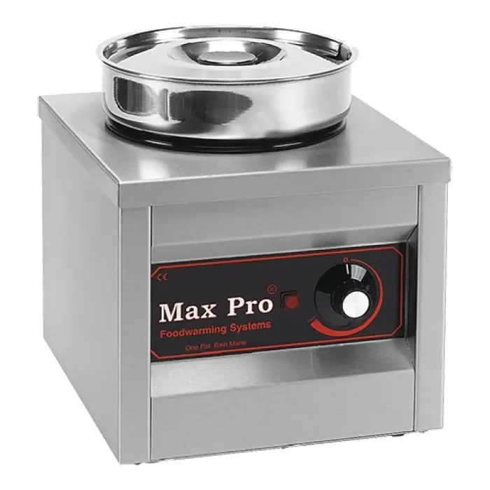 Hoge Kwaliteit HorecaTraders chocolade warmer | RVS | 4,5 Liter | 29x27x29 cm
