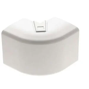 Superprijs HorecaTraders ClimClick Buitenhoek 90° | Wit| L92 x W110 x H150 mm | Set van 6 Stuks