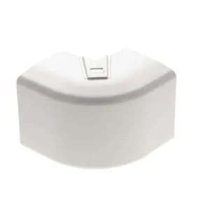 HorecaTraders ClimClick Buitenhoek 90° | Wit | 80x60mm | Set van 6 Stuks Betrouwbaar