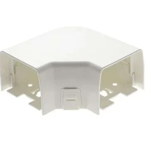 Snelle Levering HorecaTraders ClimClick Vlakke Bocht 90° | Wit | L164 x W164 x H75 mm | Set van 6 Stuks