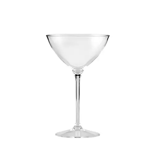 HorecaTraders Cocktail Glas | 28cl | Kunststof | 6 stuks Premium