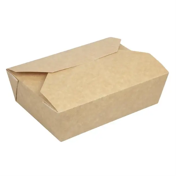 Merkproduct HorecaTraders Colpac recyclebare kraft magnetronbestendige voedseldozen | 1950ml | (200 stuks)