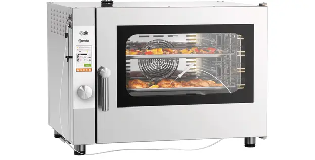 Gecertificeerd Bartscher Combi-steamer Silversteam 5111D | 5x 1/1GN | 400V