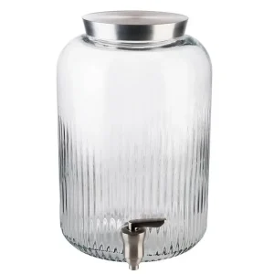 APS Glazen drankendispenser met RVS tap Tijdelijk Beschikbaar