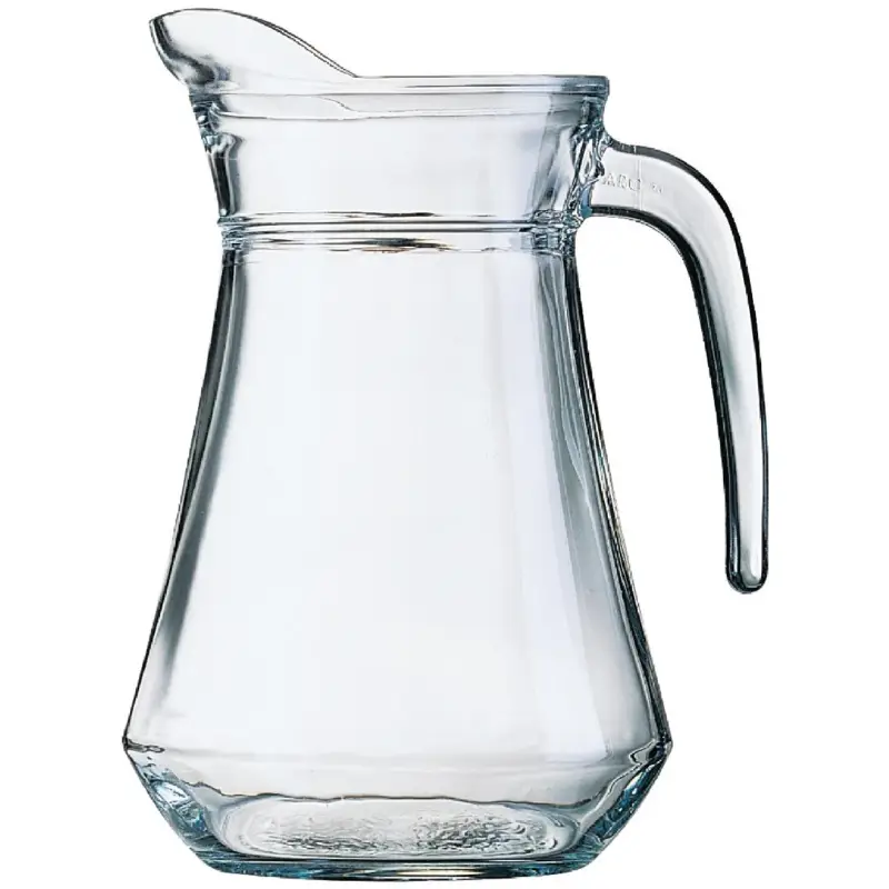 HorecaTraders Glazen Kan| 1.3L | 6 stuk Meest Verkocht