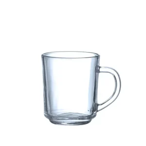 Hendi Glazen mok | 240 ml | 88xØ73 mm | 6 stuks Beperkt Aanbod