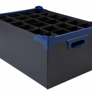 Populair HorecaTraders Glazen Opbergdoos | 24 glazen | 500x345x200mm | 5 stuks
