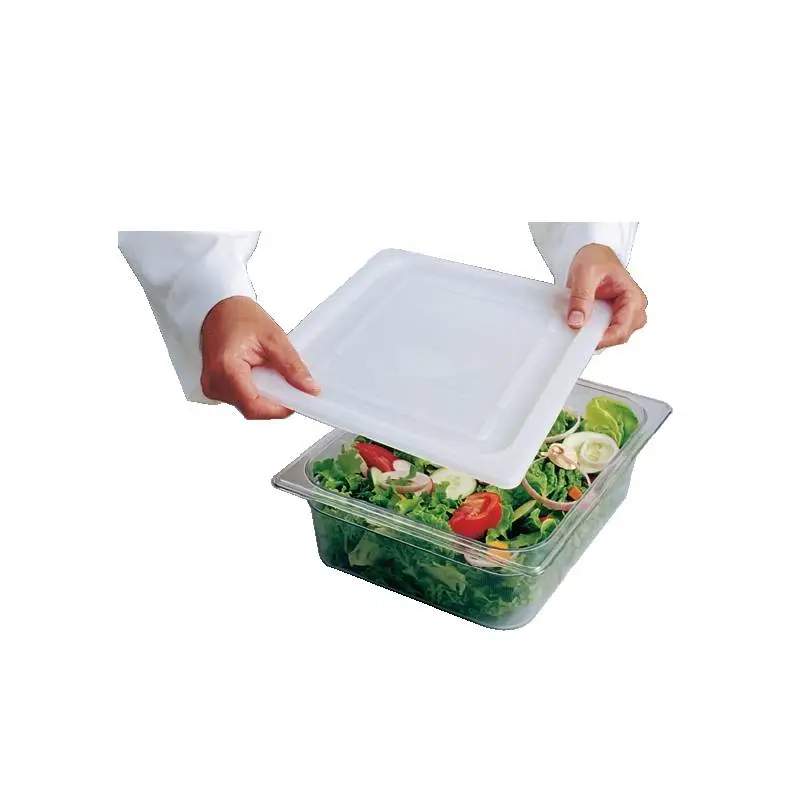 Uitverkoop HorecaTraders GN 1/4 Witte Lekvaste Deksel