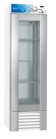 Speciale Aanbieding Gram Hoshizaki Gram RVS koelkast glazen enkeldeurs wit | 407liter