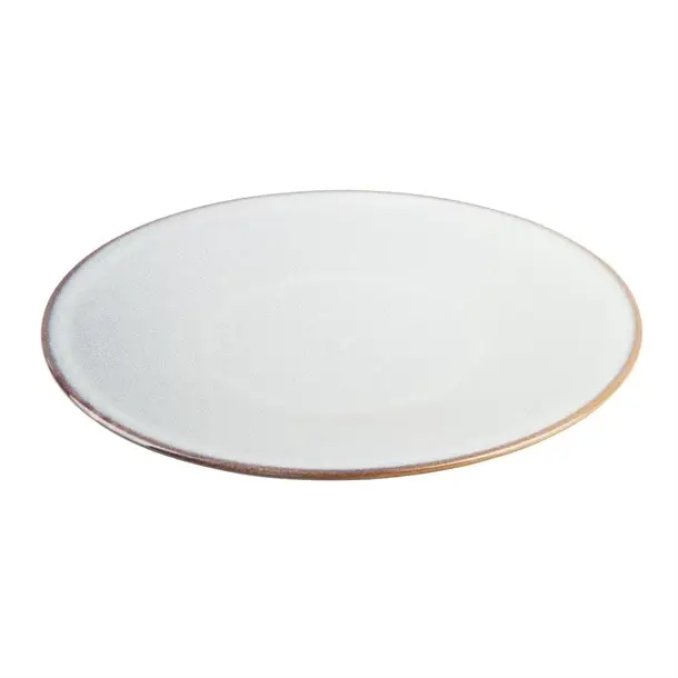 Op = Op OlympiaGrijze effen coupeplaat 280 mm pak van 43hx 28Øcm