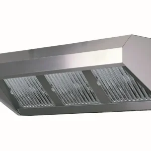 Combisteel Grote RVS Afzuiging zonder Motor | 400x80x60cm Koopje