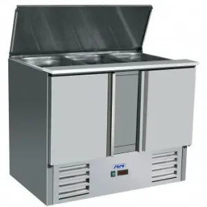 Goedkoop Saro Grote RVS Saladette