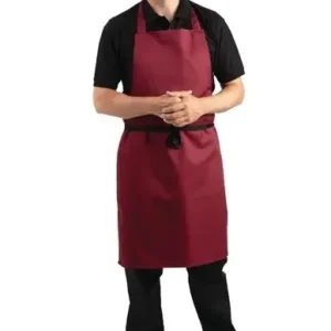 HorecaTraders Halterschort bordeaux 71,1(b)x96,5(l)cm Must-Have