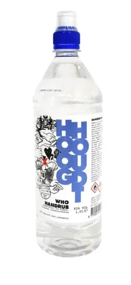 HorecaTraders Hand Desinfectievloeistof | 80% alcohol | 1L Betrouwbaar