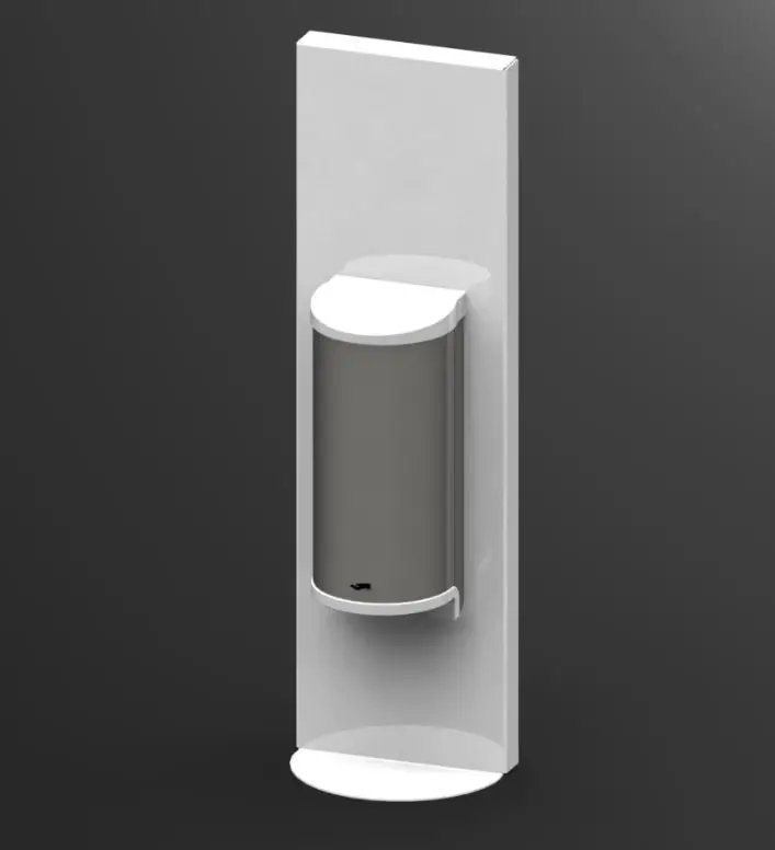 Dagaanbieding Saro Handdesinfectie Dispenser | No Touch | 180x110x600mm | 800ml