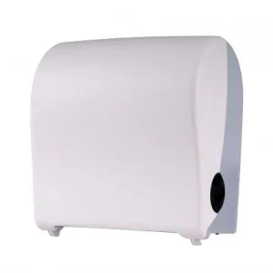 Meest Verkocht HorecaTraders Handdoekroldispenser kunststof wit mini