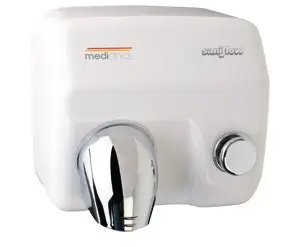 Shop Nu Mediclinics Handendroger met drukknop wit Saniflow E05 - 2250W