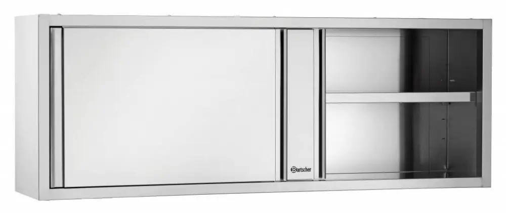 Goedkoop Bartscher Hangkast, met schuifdeuren, B 1200 mm