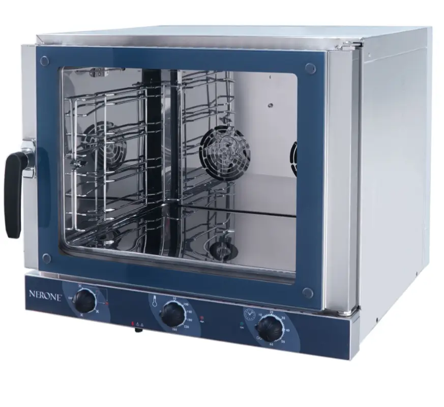Actieprijs HorecaTraders Hetelucht oven | 230 V | Hendel Links, Scharnier Rechts