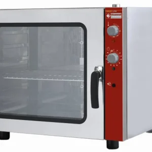 HorecaTraders Heteluchtoven met stoomfunctie voor 6x 60x40 cm Superprijs
