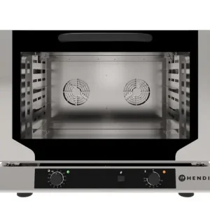 Nu Kopen HorecaTraders Heteluchtoven met vochtinjectie | 4x 600x400 | RVS | Energiezuinig | 78x75x63cm