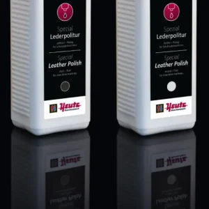 Heute Heute Schoencrème voor Leer | Kleurloos/Zwart Dagaanbieding