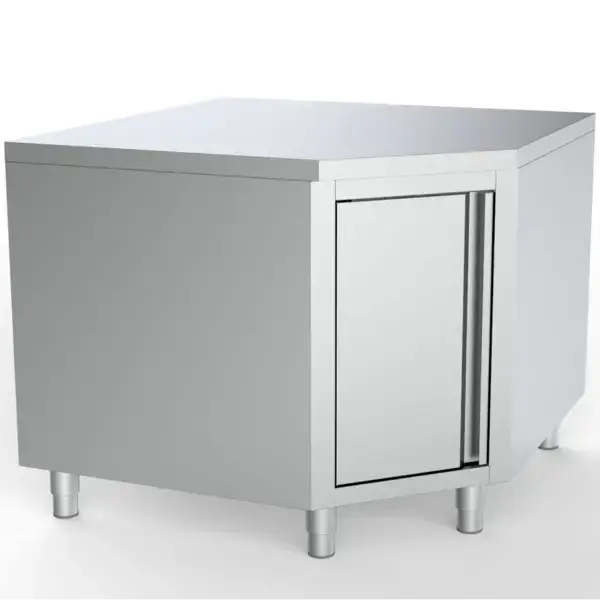 HorecaTraders HoekwerkbankESSENTIALRVSDraaideur1000x700x850(h)mm Koop Vandaag
