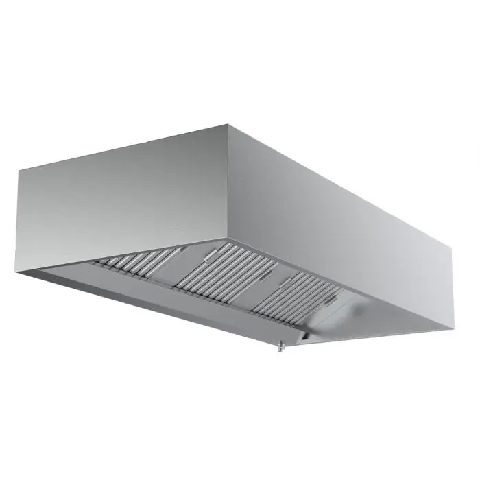 Combisteel Horeca Afzuigkap met Verlichting | 240x95x40 cm Gratis Retour