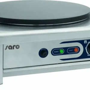 Saro Horeca Crêpe apparaat | Ø 400 mm | RVS behuizing | 3 kW | 230 volt Laatste Kans