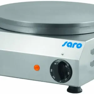 Saro Horeca Crêpe maker | Ø 350 mm | RVS | 2,4 kW | inclusief houten spreider | 230 volt Bestel Nu