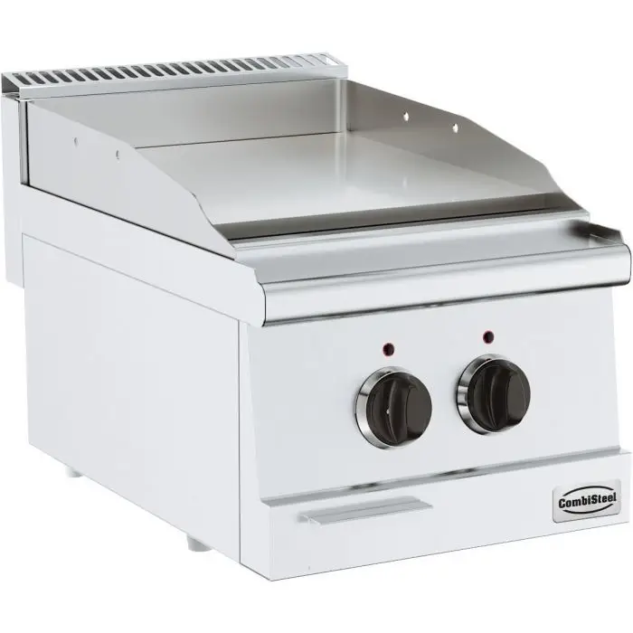 Combisteel Horeca Elektrische Bakplaat | 3.6 KW | 40x60 CM Gratis Retour