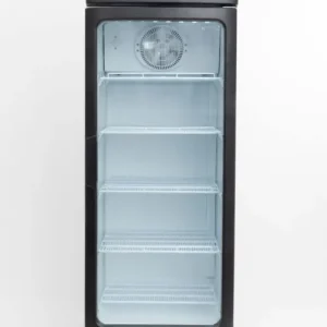 HorecaTraders Horeca koelkast met zwarte deur | 397 liter | 70 x 66 x(h)213,5cm Exclusieve Aanbieding