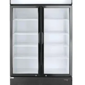 HorecaTraders Horeca Koelvitrine met dubbele deur 643 l 230V 510W Favoriet