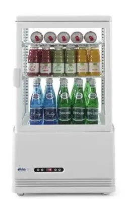 Arktic Horeca Koelvitrinekast wit 58 l 230V 170W Aanbieding